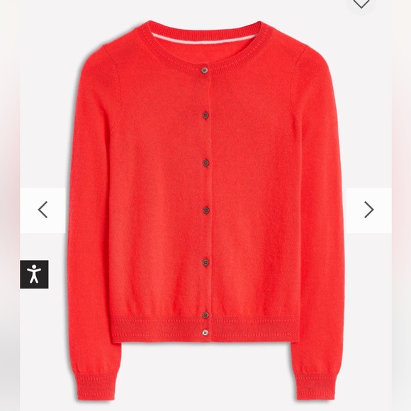 Boden Sweaters - Eva Cashmere Crew Cardigan